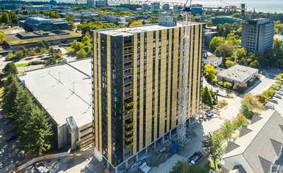 В Канаде построили самое высокое здание из дерева