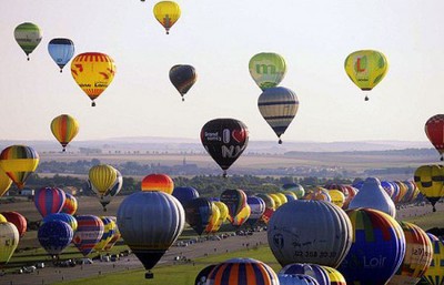Во Франции пройдет фестиваль монгольфьеров